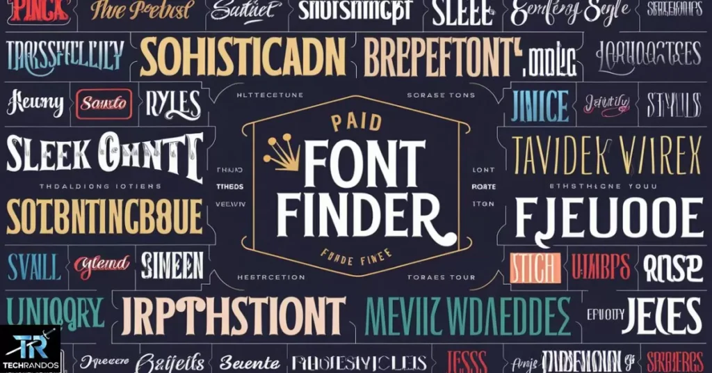 Paid Font Finder Options