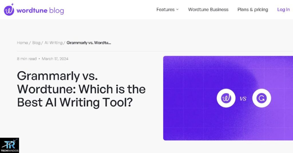 Comparing Wordtune to Other Writing Assistants