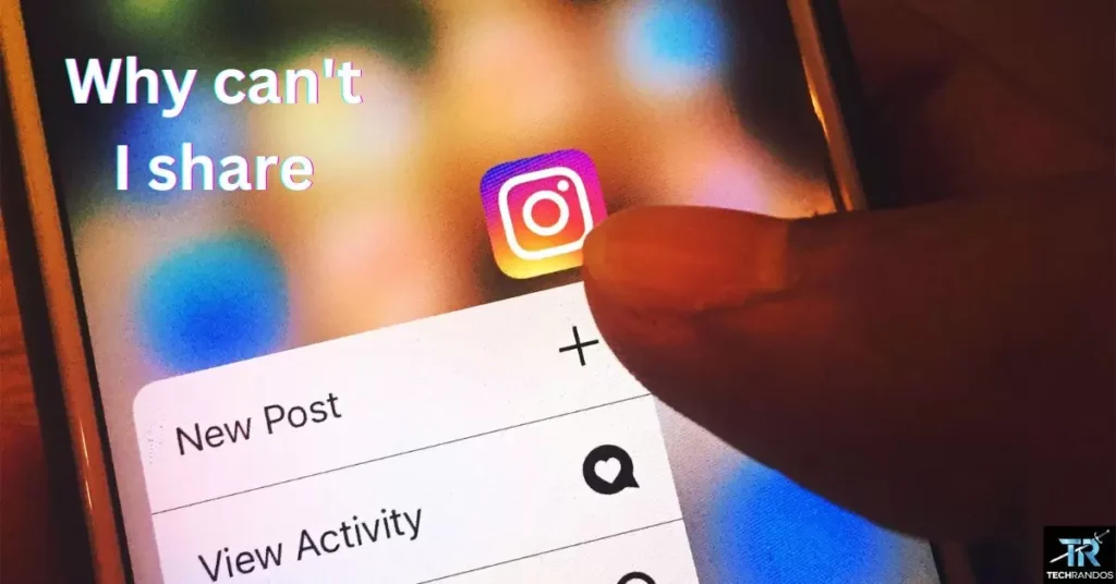 Why can't I share a post to my story on Instagram?